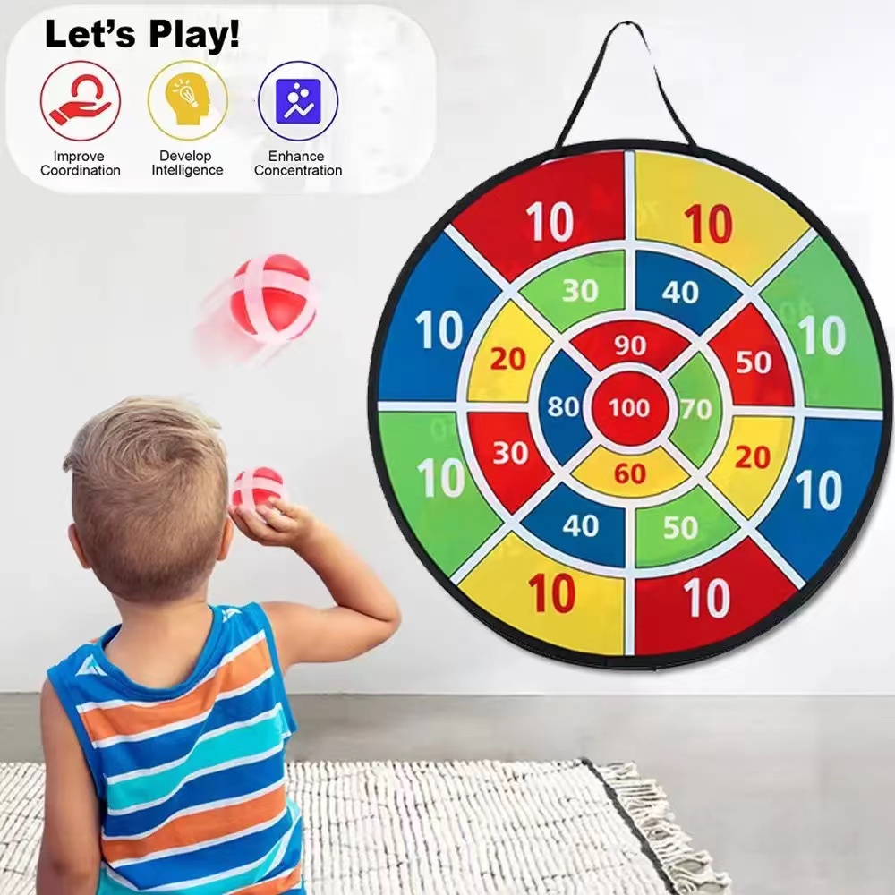 Sports Equipment For Kids - Children with Sticky Ball Large Dart
