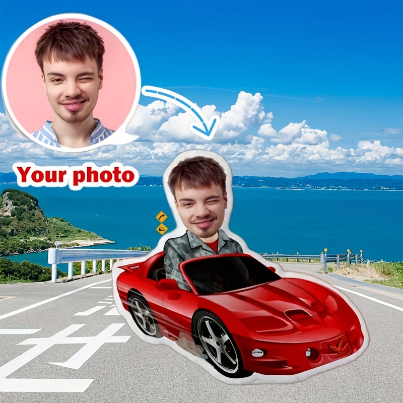 Sports Equipment Photos - Custom Sports Car Photo Pillow- Personalizable