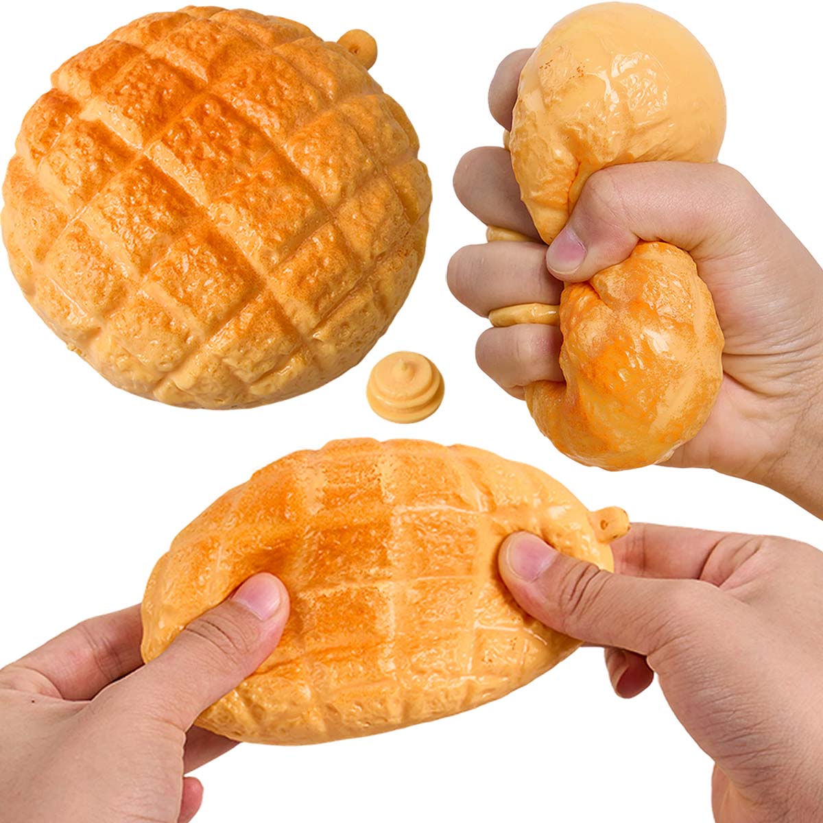 Bocce Ball Set - Simulation Pineapple Bun TPR Empty Ball