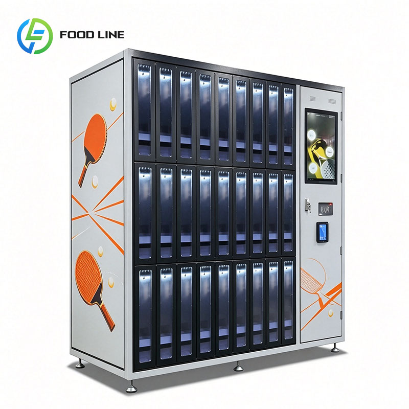 Sports Equipment Locker - Ping Pong Paddle Vending Smart Locker