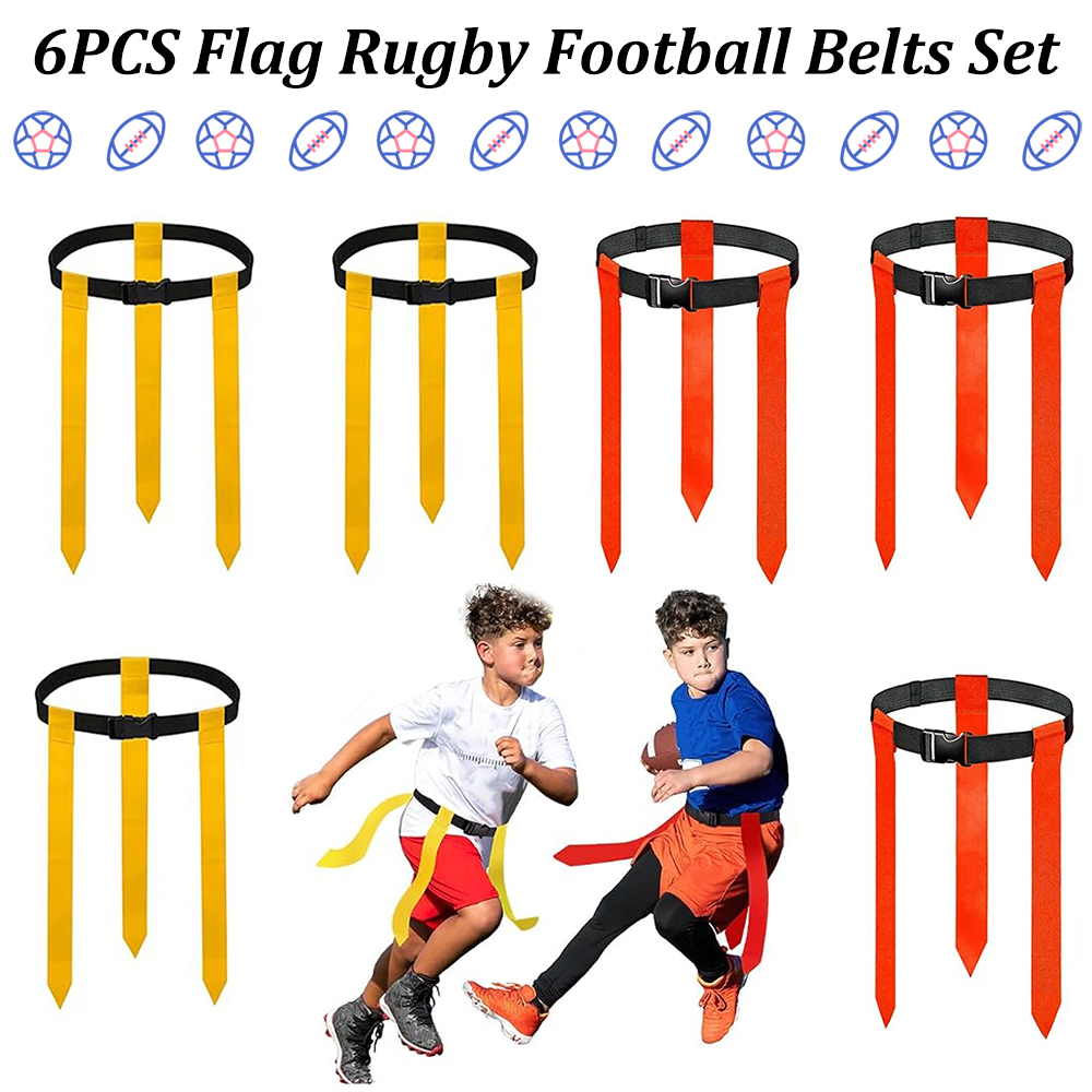 6PCS Flag Football Belts Set A - огляд і ціна Sports Equipment For Kids