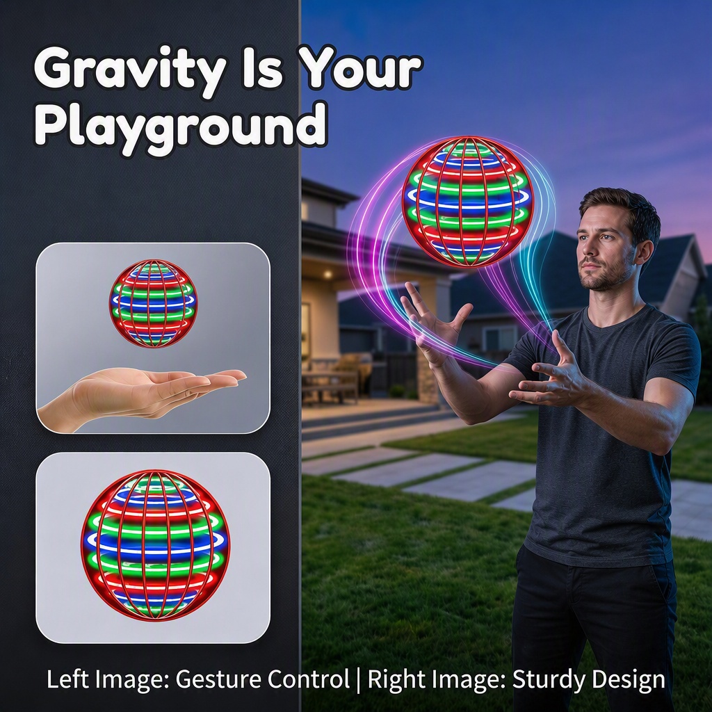 Magic Floating UFO Flying Ball - огляд і ціна Bocce Ball Set