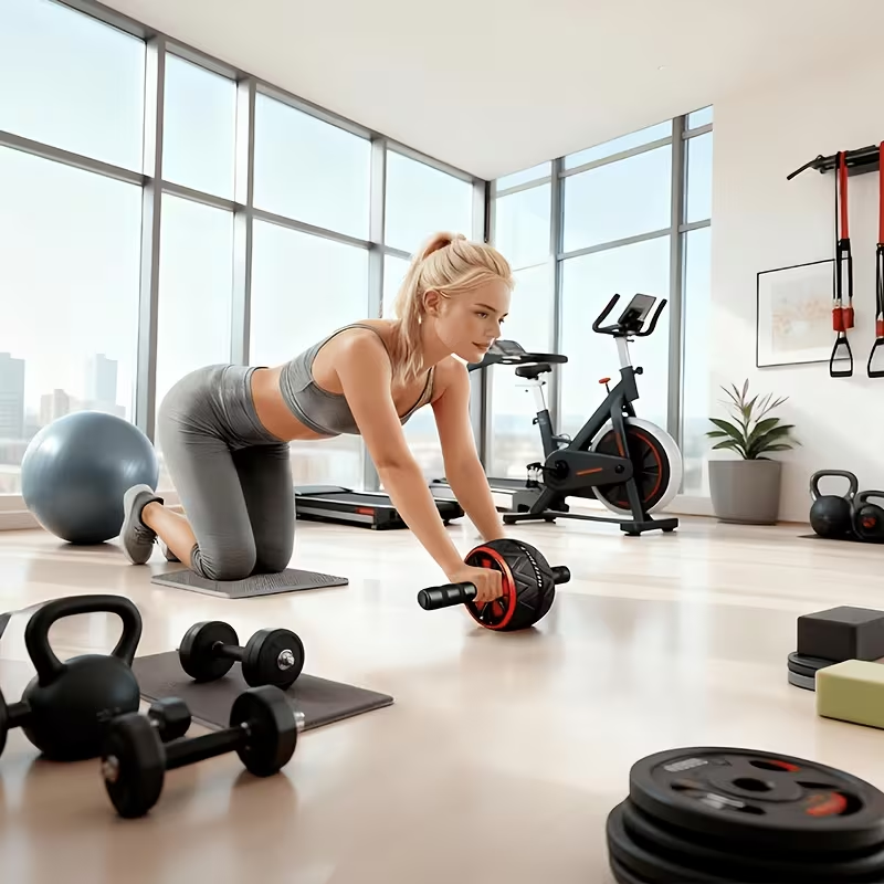 Ab Roller Wheel and Knee Mat,  - огляд і ціна Sports Equipment Vending Machine