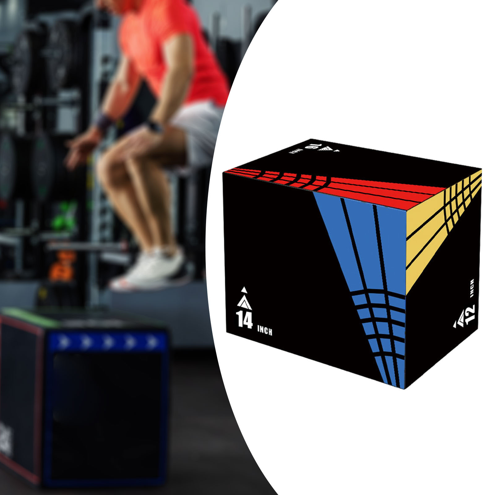 3-in-1Jump Box Plyometric Box  - огляд і ціна Sports Equipment Vending Machine