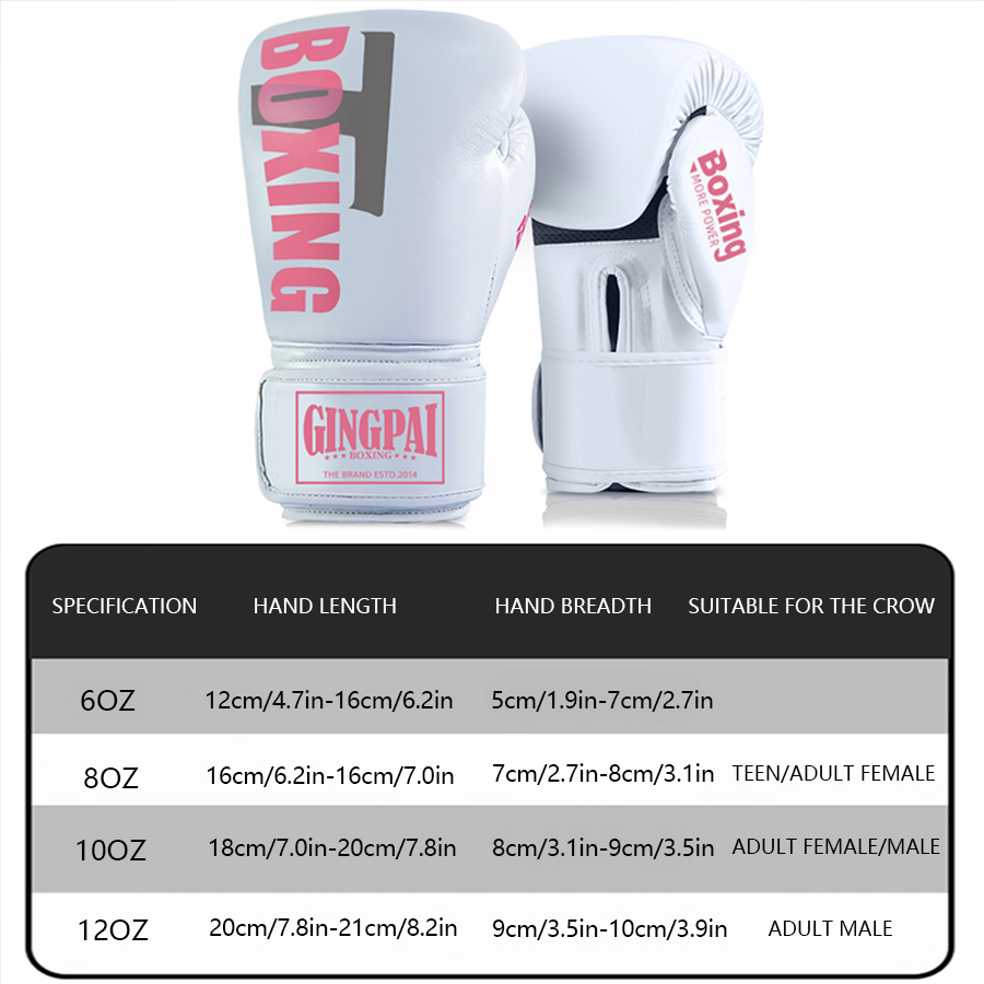 6-12oz Boxing gloves for adult - огляд і ціна Sports Equipment 7 Year Old