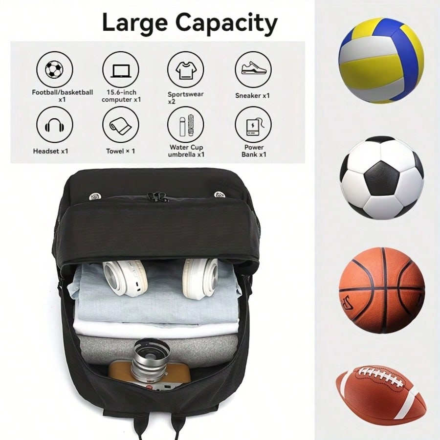 Soccer Bag Backpack, Basketbal - огляд і ціна Sports Equipment Box