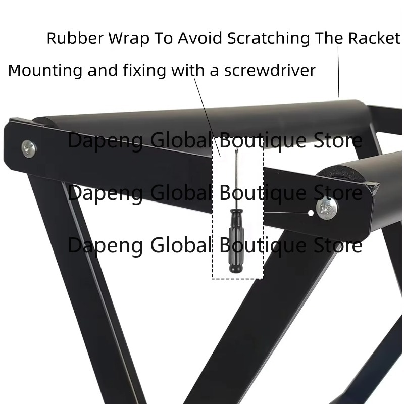 Metal Sports Racket Display St - огляд і ціна Sports Equipment United