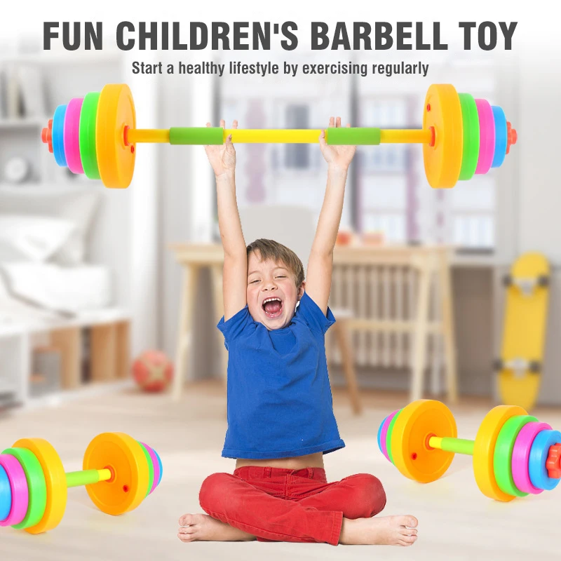 Adjustable Kids Dumbbell Barbe - огляд і ціна Sports Equipment For Kids