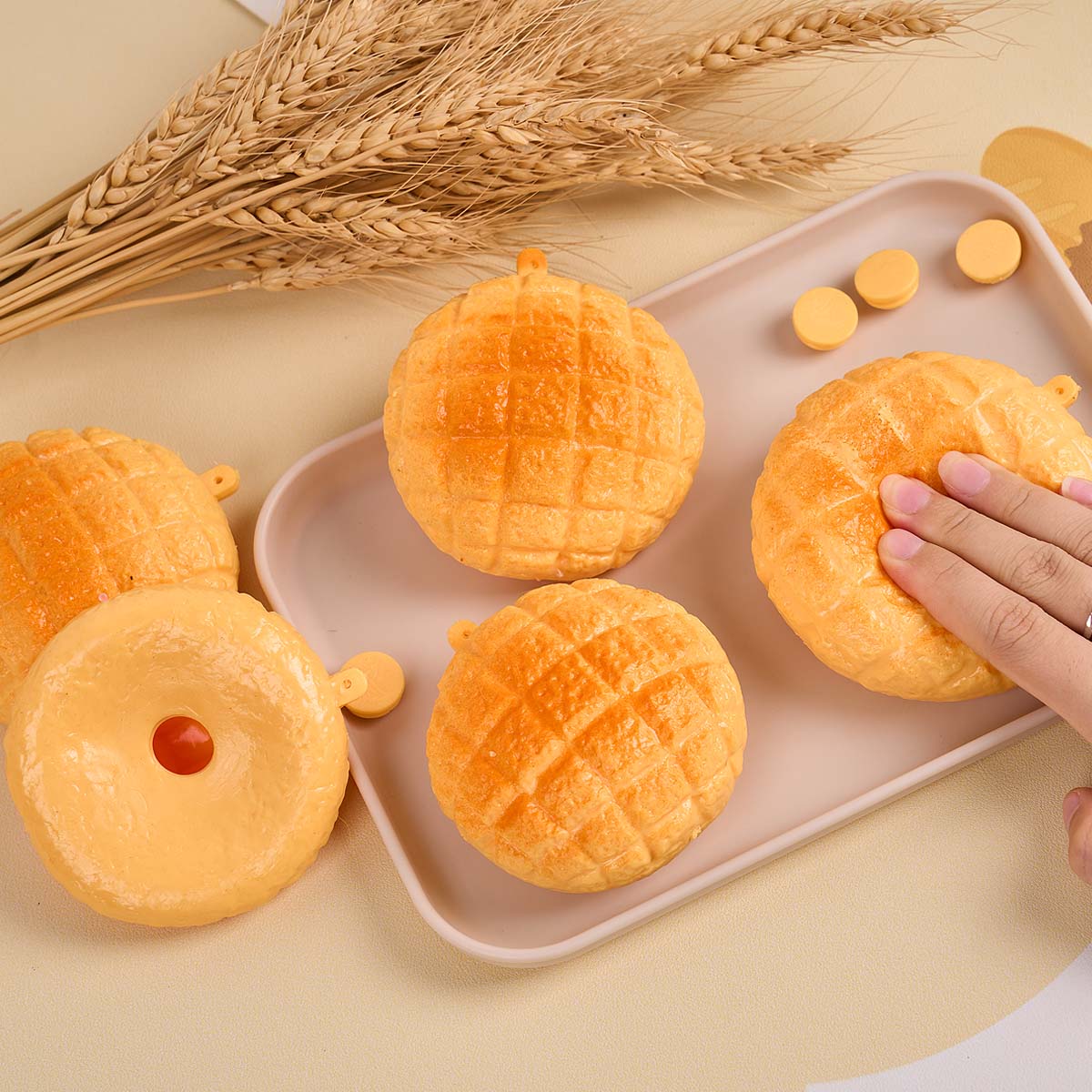 Simulation Pineapple Bun TPR E - огляд і ціна Bocce Ball Set