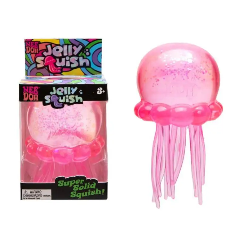NeeDoh Fuzz Ball Jellyfish Squ - огляд і ціна Sports Equipment Box